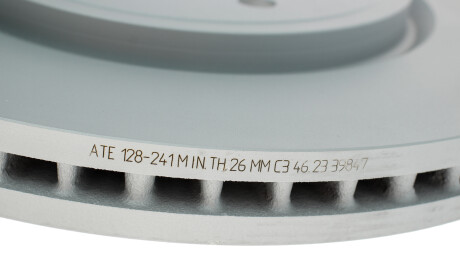 Фото 3 - Гальмівний диск ATE 24.0128-0241.1 (24012802411)