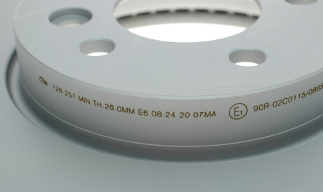 Фото 3 - Гальмівний диск ATE 24012802511