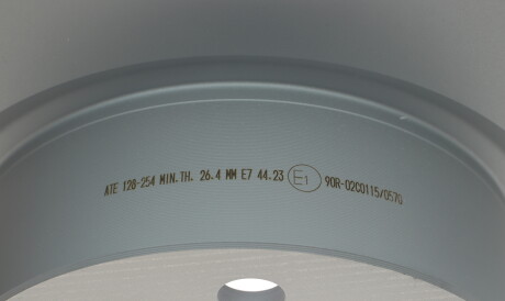 Фото 3 - Гальмівний диск ATE 24.0128-0254.1 (24012802541)