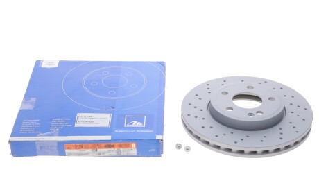 Фото 2 - Тормозной диск ATE 24.0128-0262.1 (24012802621)