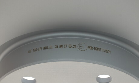 Фото 3 - Гальмівний диск ATE 24.0128-0279.1 (24012802791)