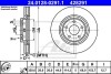 TARCZA HAM./PRZ/ NISSAN X-TRAIL 13- - (402064CE0A) ATE 24012802911 (фото 3)