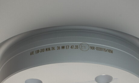 Фото 3 - Тормозной диск ATE 24.0128-0310.1 (24012803101)