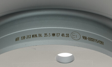 Фото 3 - Гальмівний диск ATE 24012803131