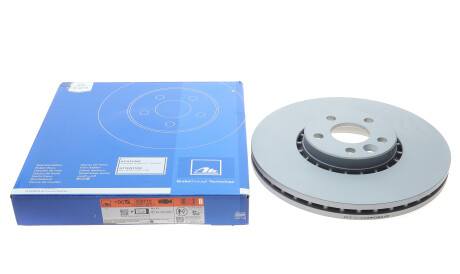 Фото 2 - Гальмівний диск ATE 24.0130-0212.1 (24013002121)