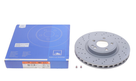 Фото 2 - Гальмівний диск ATE 24013002381