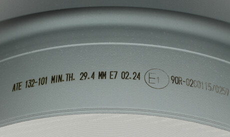 Фото 3 - Тормозной диск ATE 24.0132-0101.1 (24013201011)