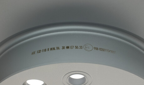 Фото 3 - Гальмівний диск ATE 24.0132-0118.1 (24013201181)