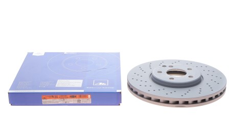 Фото 2 - Тормозной диск ATE 24.0132-0136.1 (24013201361)