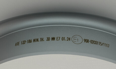 Фото 3 - Тормозной диск ATE 24.0132-0186.1 (24013201861)