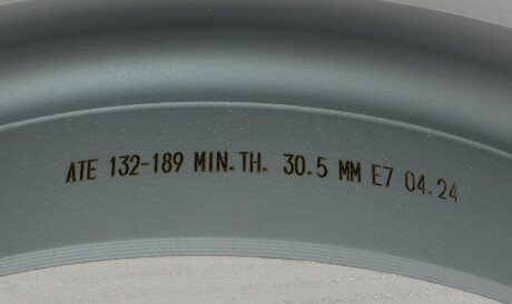 Фото 3 - Тормозной диск ATE 24.0132-0189.1 (24013201891)