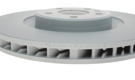 Фото 3 - Гальмівний диск ATE 24013401091