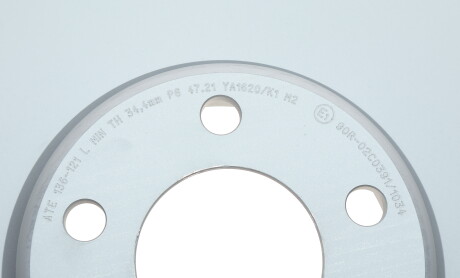 Фото 5 - Тормозной диск ATE 24.0136-0121.2 (24013601212)