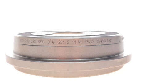 Фото 3 - Гальмівний барабан ATE 24022000321