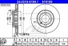 Тормозной диск - (6N0615301C, 6N0615301F) ATE 24.0318-0106.1 (фото 3)