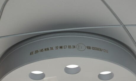 Фото 3 - Тормозной диск ATE 24.0325-0145.1 (24032501451)