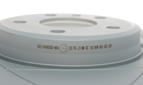 Фото 3 - Гальмівний диск ATE 24.0325-0184.1 (24032501841)