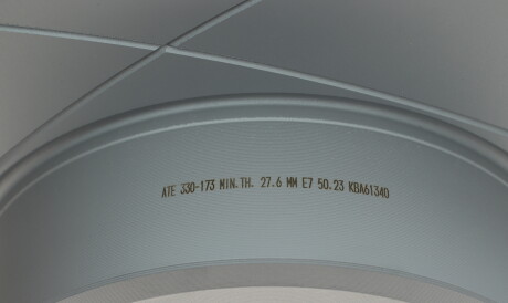 Фото 3 - Гальмівний диск ATE 24.0330-0173.1 (24033001731)