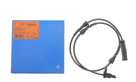 Фото 2 - Гальмівний шланг ATE 24.0710-2143.3 (24071021433)