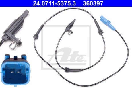 Фото 2 - Датчик АБС ATE 24071153753