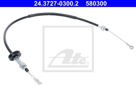 Фото 2 - Трос ручного тормоза ATE 24.3727-0300.2 (24372703002)