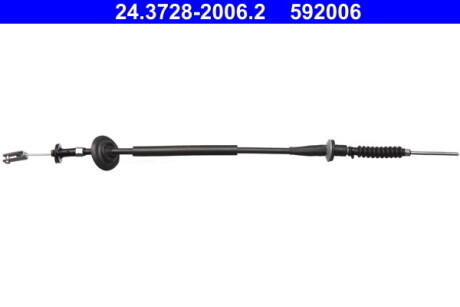 Фото 2 - Тросик сцепления ATE 24372820062