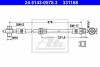 Тормозной шланг - (5N0611701, 5N0611701A) ATE 24.5143-0578.3 (фото 1)