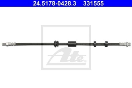 Фото 2 - Гальмівний шланг ATE 24517804283