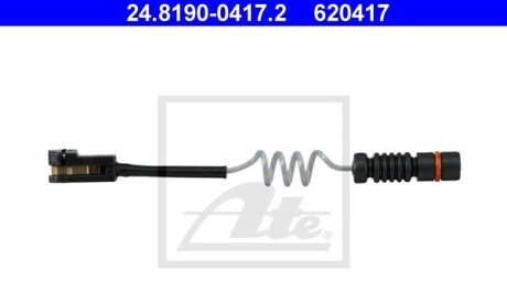 Сигнализатор, износ тормозных колодок - ATE 24.8190-0417.2