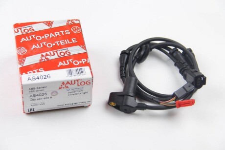 Датчик ABS передній Passat 01-05/Audi A4 quattro 95-01/A6 quattro 99-05 - AUTLOG AS4026