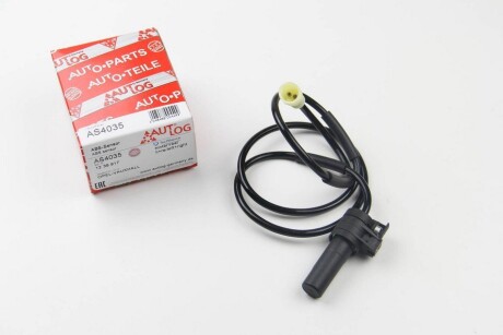 Датчик ABS передн OPEL COMBO/MINIVAN, CORSA B, CORSA B/HATCHBACK, TIGRA 1.0-1.7D 03.93-10.01 - AUTLOG AS4035