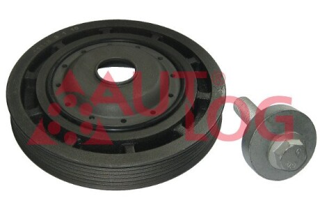 Шків колінчастого валу (кількість ребер: 4) DACIA DOKKER, DOKKER/MINIVAN, DUSTER, LODGY, LOGAN, LOGAN EXPRESS, LOGAN II, LOGAN MCV, LOGAN MCV II, SANDERO, SANDERO II 1.0-1.6LPG 09.98- - AUTLOG RT2534