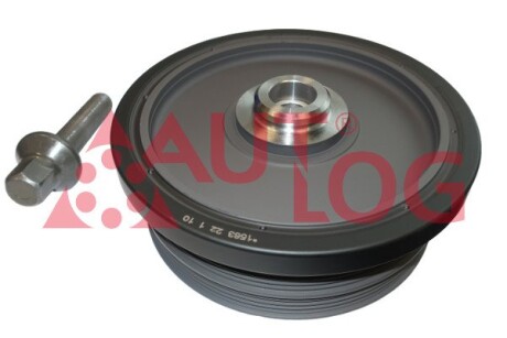 Шків колінчастого валу (кількість ребер: 6) BMW 1 (E81), 1 (E87), 3 (E46), 3 (E90), 3 (E91), 5 (E60), 5 (E61), X3 (E83) 2.0D 03.00-06.12 - AUTLOG RT2867