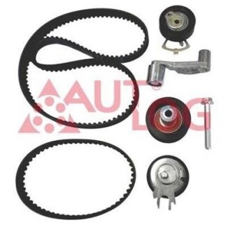 Комплект ГРМ Caddy II/III/Golf IV/Octavia 1.4i 00>05 (рем. Conti CT957) - AUTLOG ZK1026