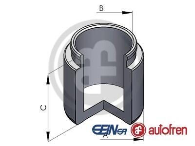 Поршень, корпус скобы тормоза - AUTOFREN D025131