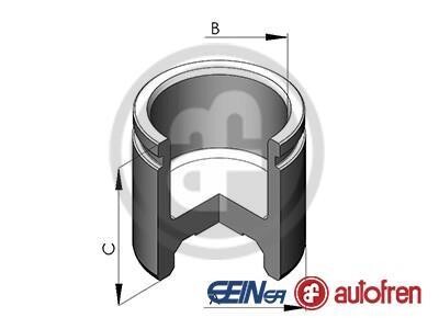 Поршень, корпус скобы тормоза - AUTOFREN D025133