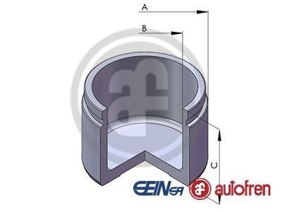 Поршень супорта Accent/Rio 05- 54*47,2mm - (581301G100, 581901GA00, 581801GA00) AUTOFREN D025374