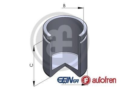 Поршень - (41001EB30A, 41001VK100, 41011EB30A) AUTOFREN D025459