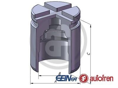 Поршень супорта Accord 08- 38*47mm - (43019TA0A02, 43215TA0A01, 43018TA0A02) AUTOFREN D025472