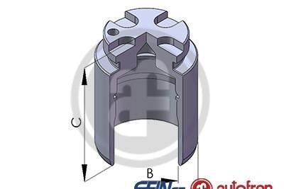 Поршень, корпус скобы тормоза - AUTOFREN D02548