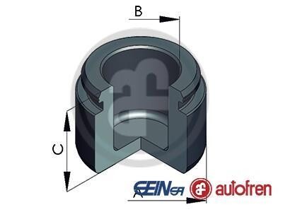 Tloczek ham. alfa p. 159/166/brera/spider 98- - (9948033, 9947850, 443515) AUTOFREN D025571