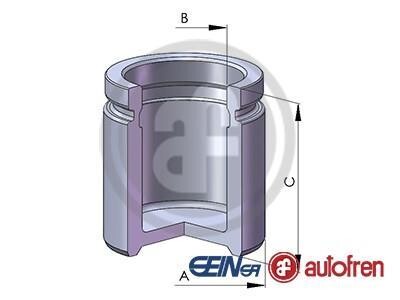 Поршень, корпус скобы тормоза - AUTOFREN D02570