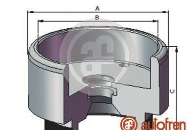 Поршень циліндра супорта - AUTOFREN D025721