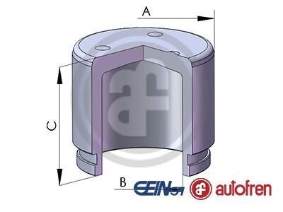 Поршень супорта перед CIVIC/PICANTO/i10 (51х44,15мм) 79- - AUTOFREN D02572