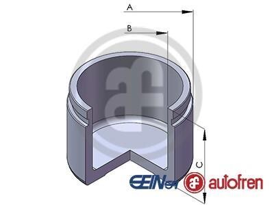 Поршень, корпус скобы тормоза - AUTOFREN D02595