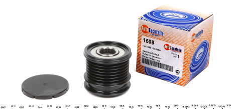 Шків генератора Sprinter OM642 06- (7PK) - (05175811AA, 5175811AA, K05175811AA) AUTOTECHTEILE 100 1508