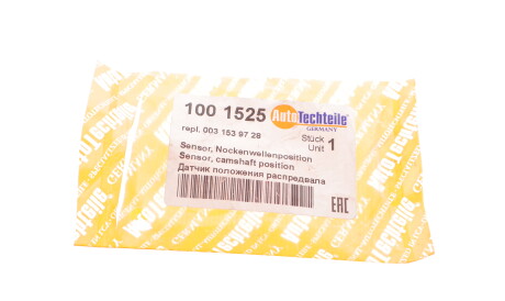 Фото 2 - Датчик розподільчого валу AUTOTECHTEILE 100 1525 (1001525)