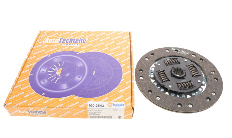 Фото 2 - Диск зчеплення AUTOTECHTEILE 100 2543 (1002543)