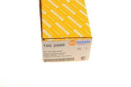 Фото 7 - Главный цилиндр сцепления AUTOTECHTEILE 100 2986 (1002986)