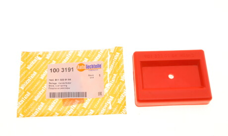 Накладка подушки пластиковой рессоры красная - ((2D0407104, A9013220184, 9013220184)) AUTOTECHTEILE 100 3191